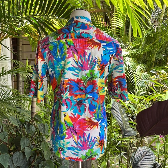 Tropical Love Moschino Shirt Size 4 - Picture 3 of 5